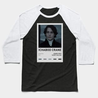 Ichabod Crane Aesthetic Alternative Poster Baseball T-Shirt